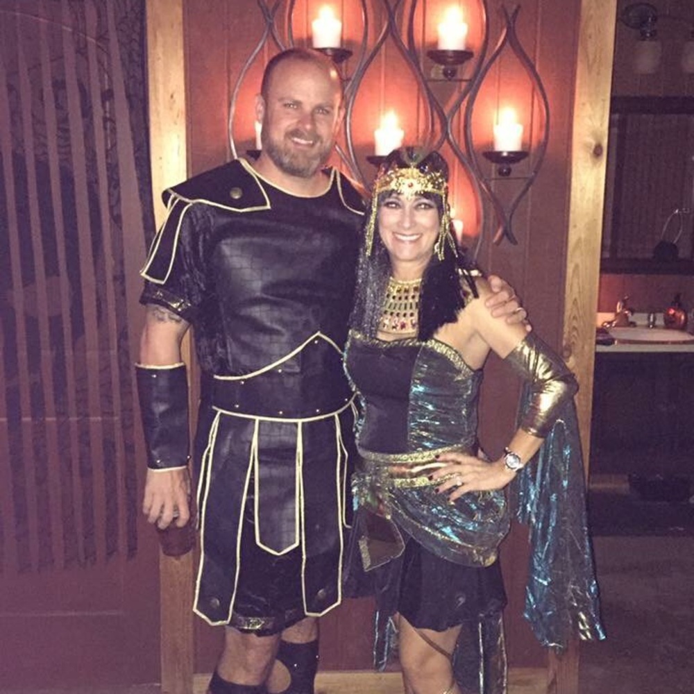 Cleopatra Halloween costume.